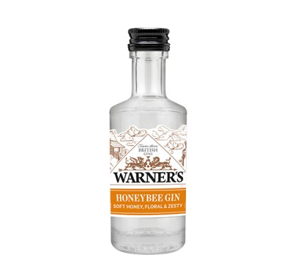 Warner's Honey Bee gin 5 cl.
